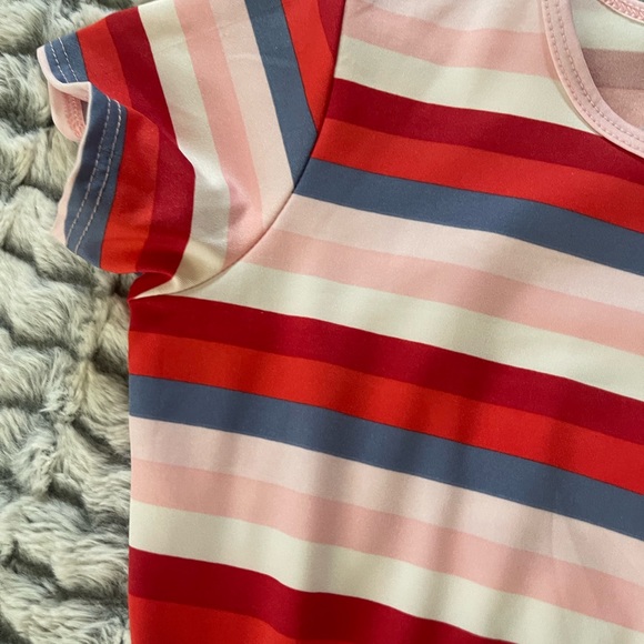 Stripped Girls Dress - Picture 3 of 3